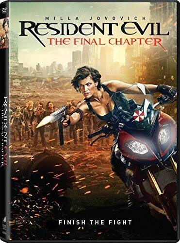 Front. Resident Evil: The Final Chapter   - DVD.