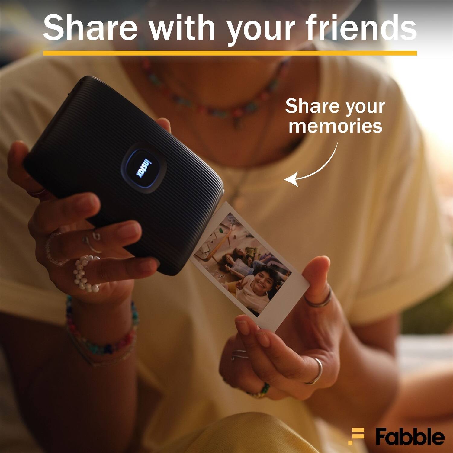 Share with your friends  
Share your memories  
Fabble