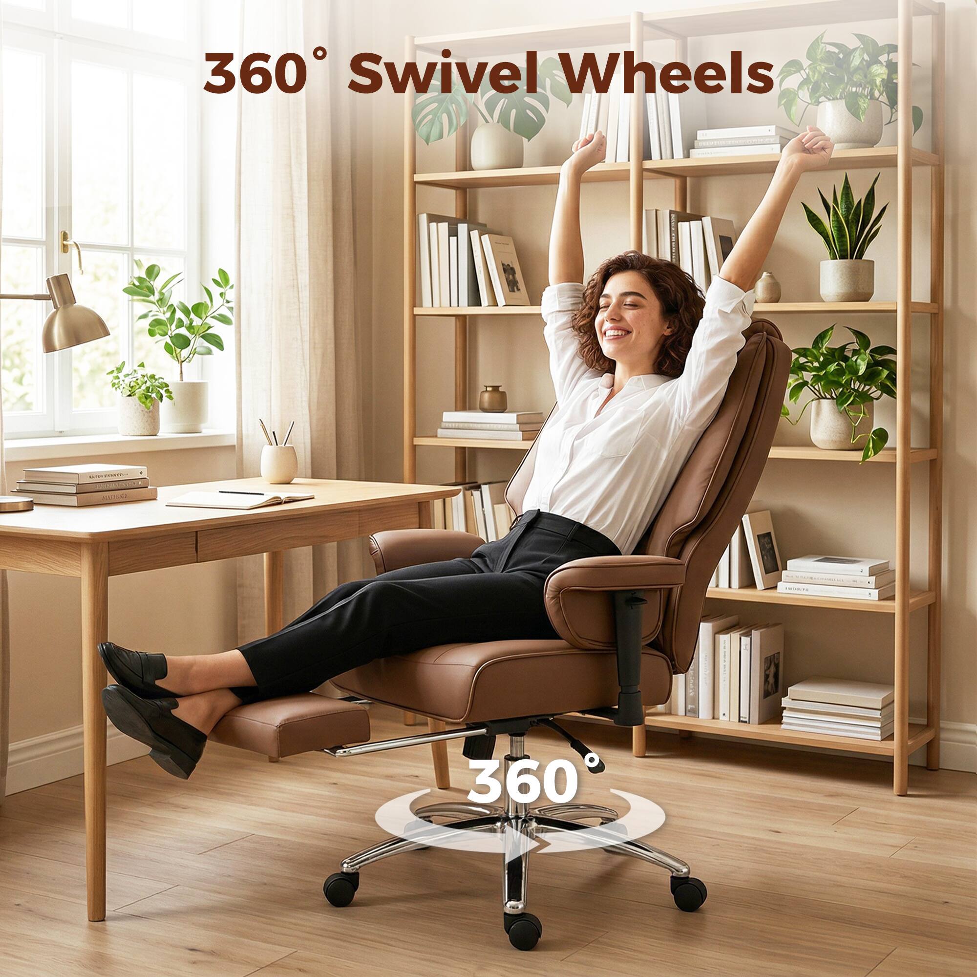 360° Swivel Wheels