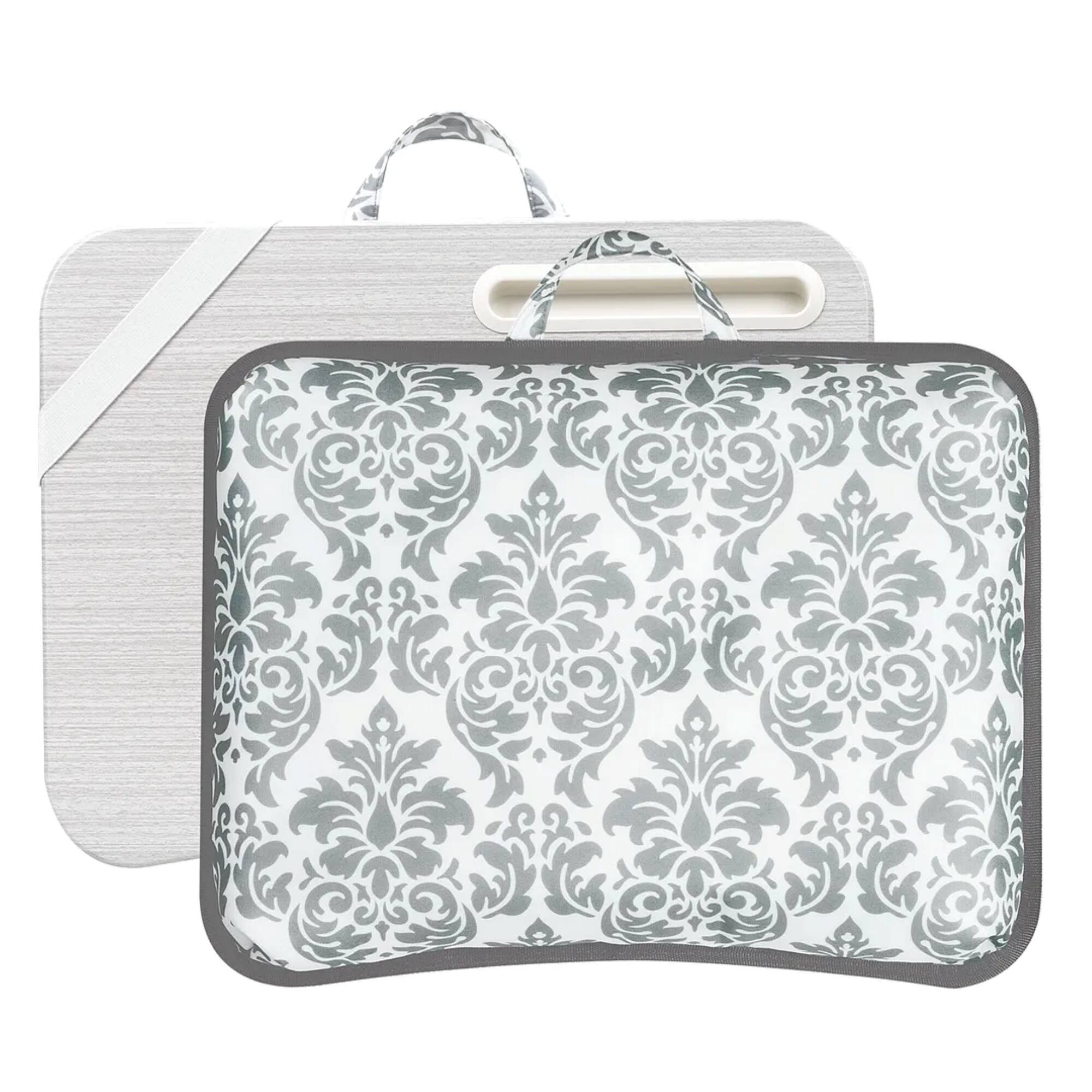 Alt View Zoom 17. LapGear - Designer Lap Desk for 15.6" Laptop - Gray Damask.