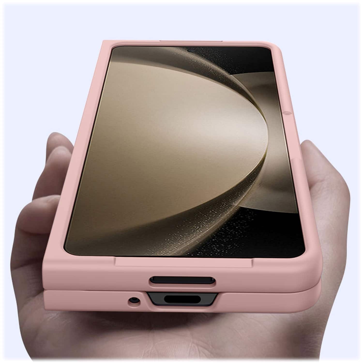 Alt View 14. SaharaCase - Venture Series Slim Case for Samsung Galaxy Z Fold6 - Desert Rose.