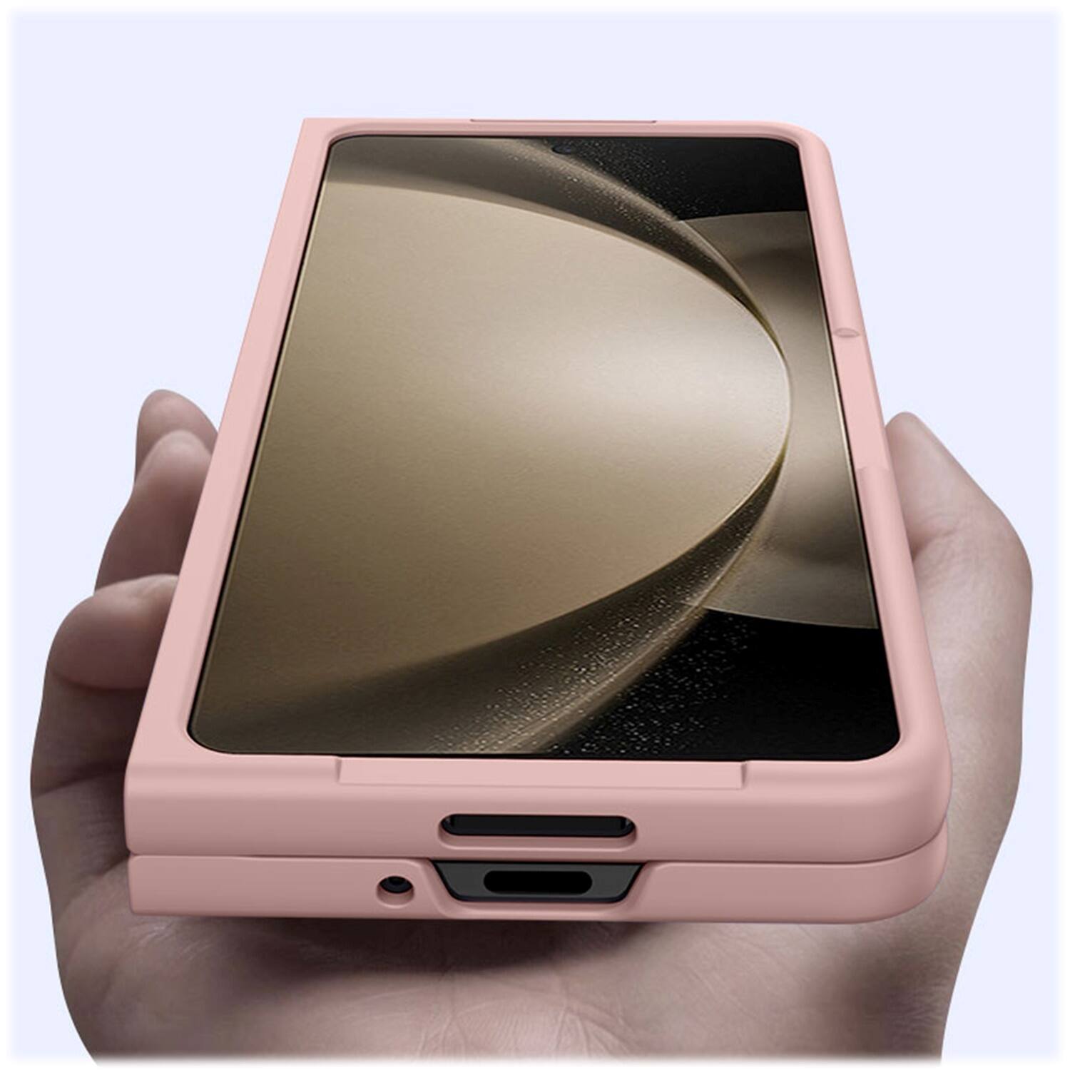 Alt View 14. SaharaCase - Venture Series Slim Case for Samsung Galaxy Z Fold6 - Desert Rose.