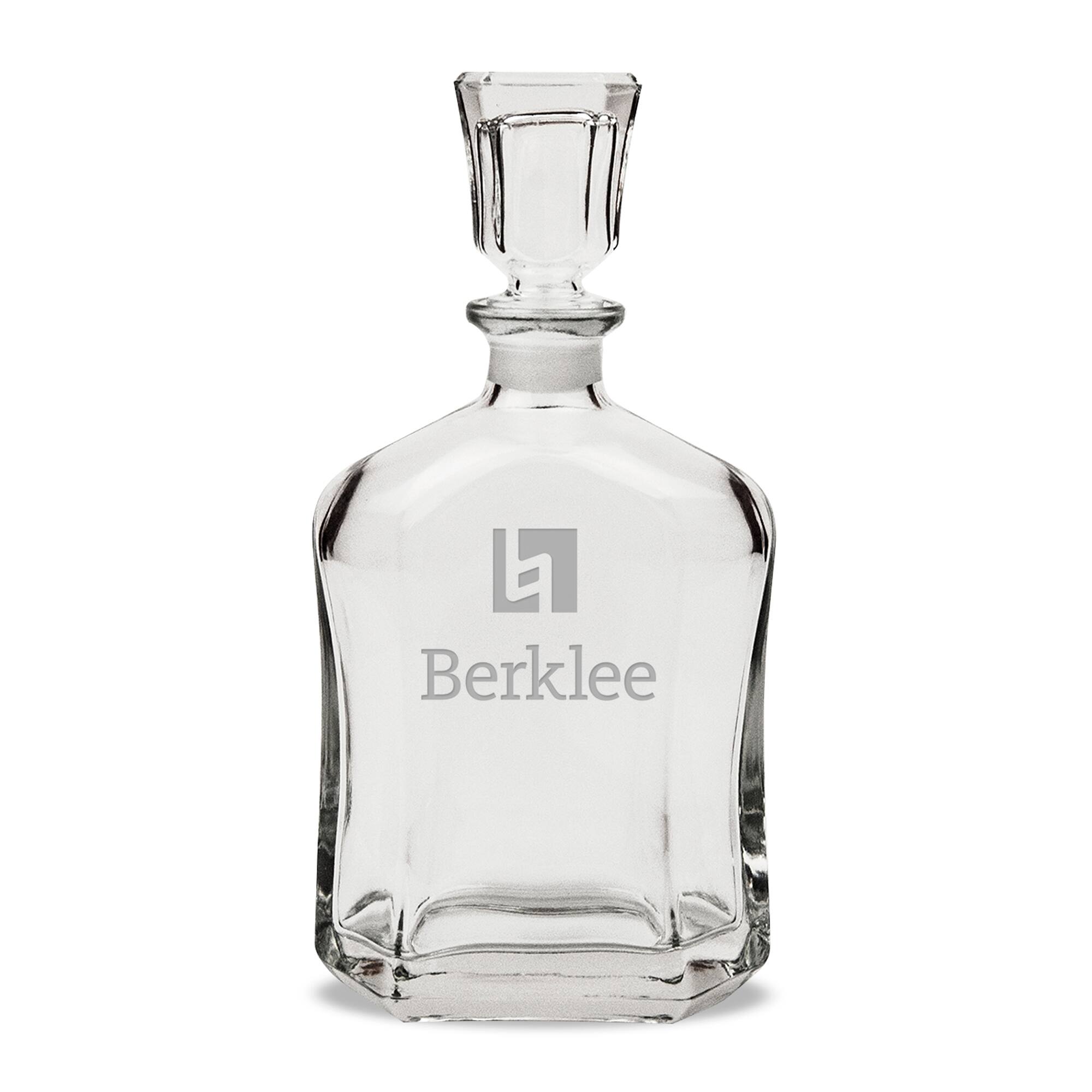 Front. Jardine - Berklee College of Music 23.75oz. Crystal Whisky Decanter - Multicolor.