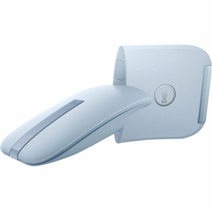 Alt View 2. Dell - Dell MS700 Mouse - Travel Mouse - Optical - Wireless - Bluetooth - Misty Blue - 4000 dpi - Touch Scroll - 2 Button(s) - Blue.