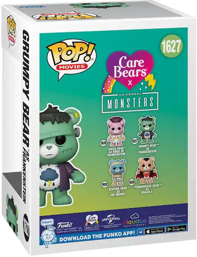 Funko Pop! Care Bears x Universal Monsters Grumpy Bear as Frankenstein Funko Pop! Care Bears x Universal Monsters Grumpy Bear as Frankenstein