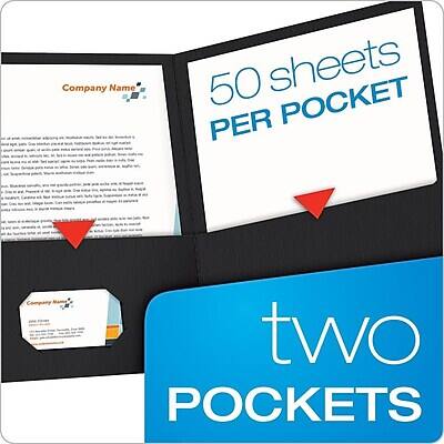 Company Name

50 sheets PER POCKET

two POCKETS