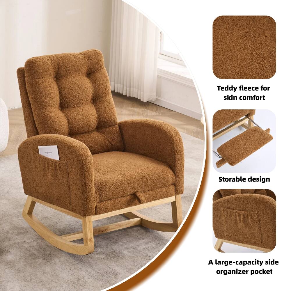 Teddy fleece for skin comfort  
Storable design  
A large-capacity side organizer pocket