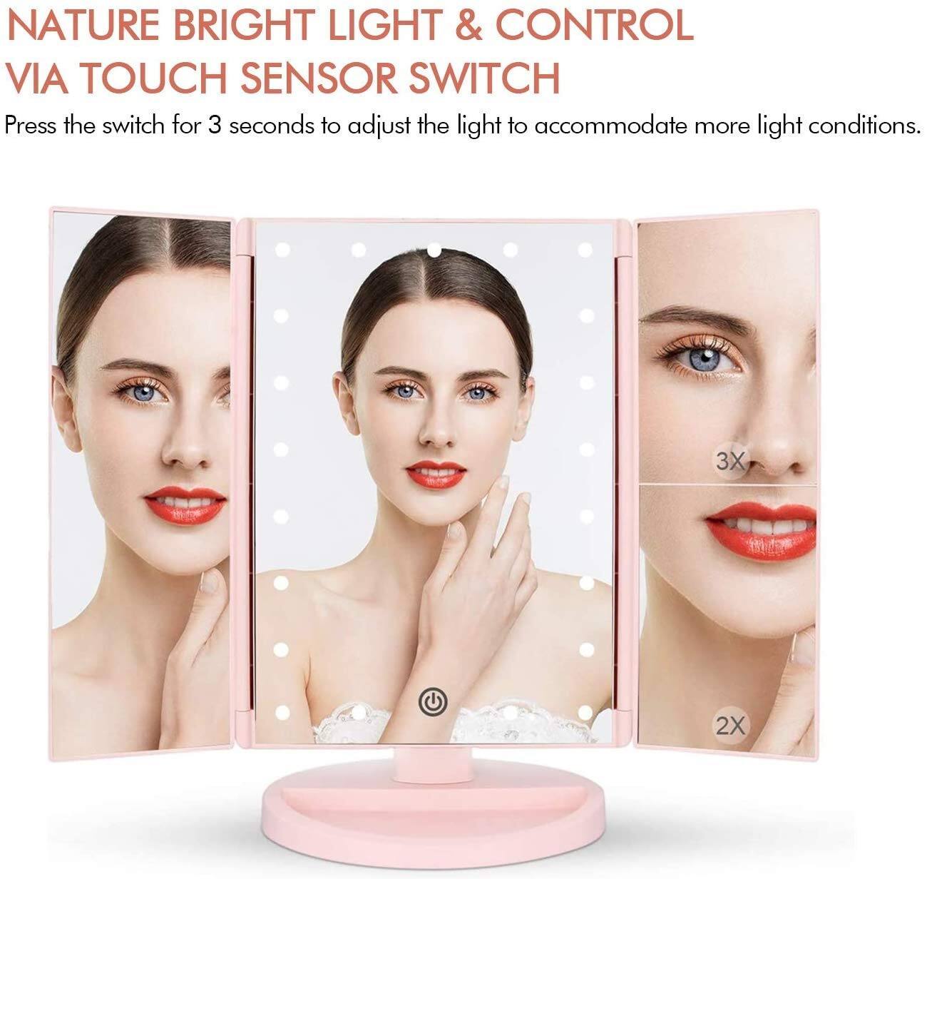 NATURE BRIGHT LIGHT & CONTROL VIA TOUCH SENSOR SWITCH

Press the switch for 3 seconds to adjust the light to accommodate more light conditions.

3X

2X