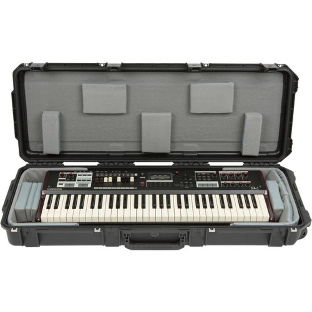 Back. SKB - SKB 3i-4214-TKBD iSeries 61-Note Keyboard Case (Narrow) - Black.