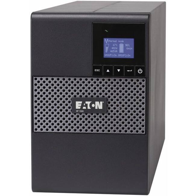 Eaton - 5P 1550VA 1100W 230V Line-Interactive UPS, C14 Input, 8 C13 Outlets, True Sine Wave, Cybersecure Network Card - Unknown price history on PriceWatchPro