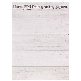 BreeBe - Grading Papers Notepad - White