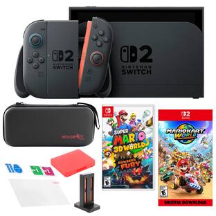 Switch 2 Video Game System Bundle With Carrying Case + Cleaning Switch 2 Video Game System Bundle With Carrying Case + Cleaning