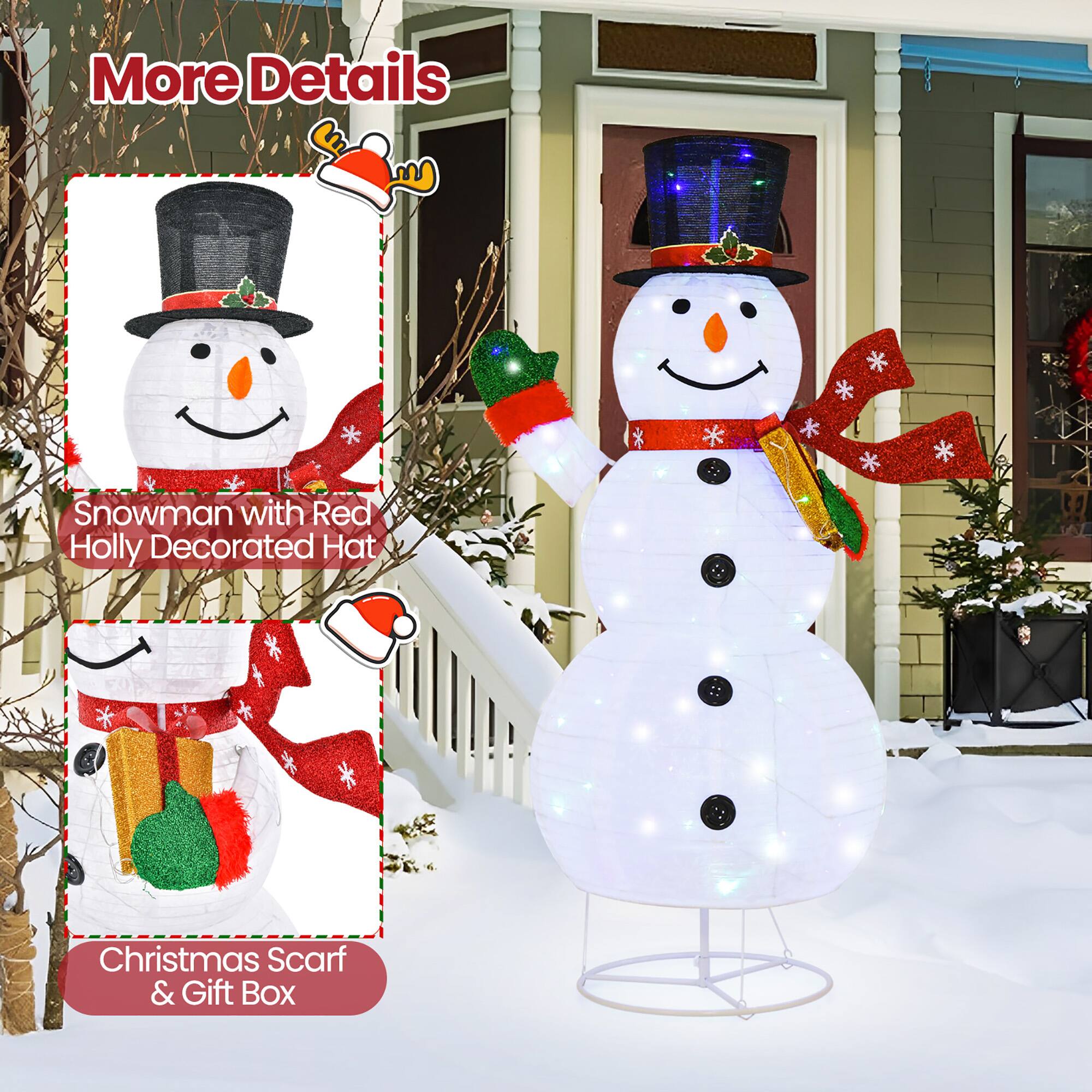 More Details

Snowman with Red Holly Decorated Hat

Christmas Scarf & Gift Box
