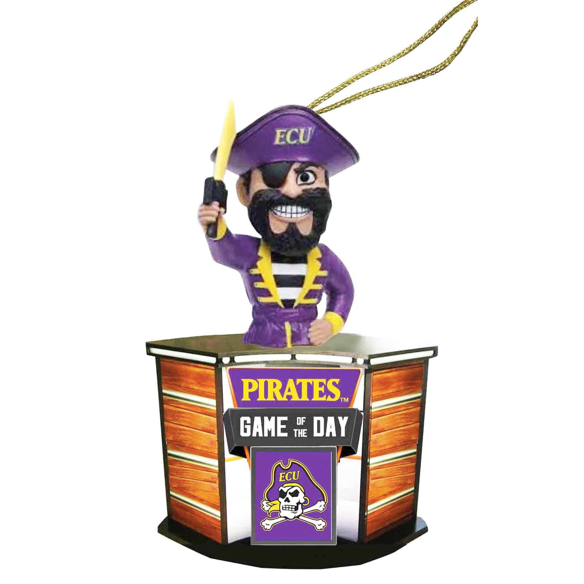 ECU PIRATES  
GAME OF THE DAY