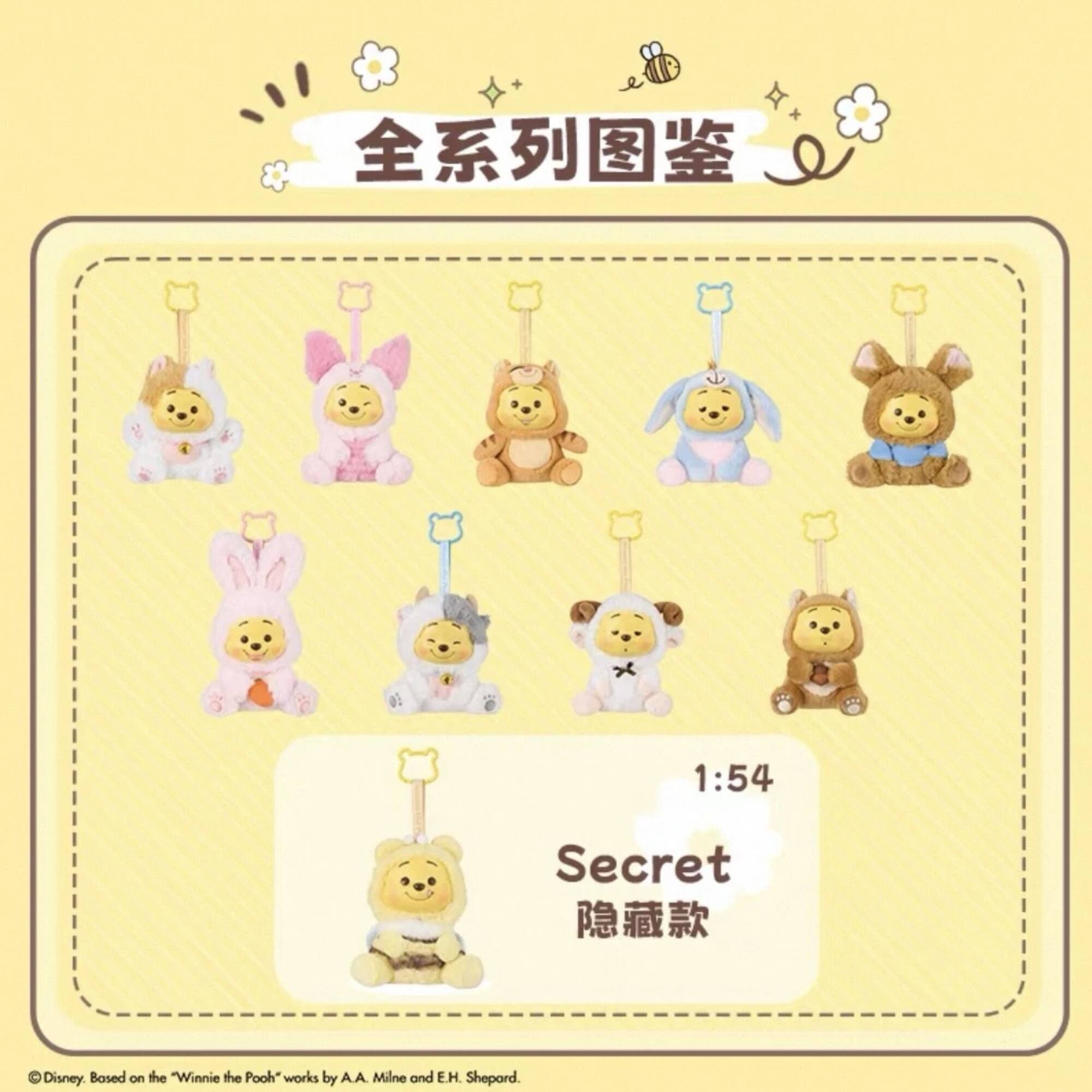 1:54 Secret  
隐藏款  

全系列图鉴  

© Disney. Based on the "Winnie the Pooh" works by A. A. Milne and E. H. Shepard.