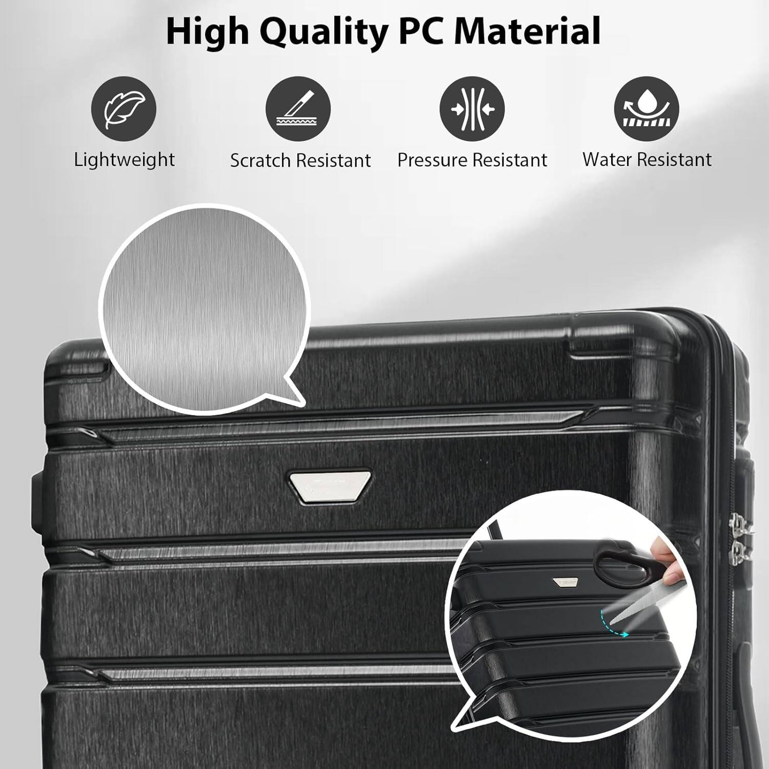 High Quality PC Material

- Lightweight
- Scratch Resistant
- Pressure Resistant
- Water Resistant