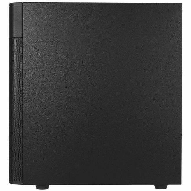 Alt View 4. In Win - In Win CT Series 17.1L Small Form Factor Micro-ATX Mini Tower Chassis - Small Tower - Black - Tempered Glass, Mesh - 1 x - Black.