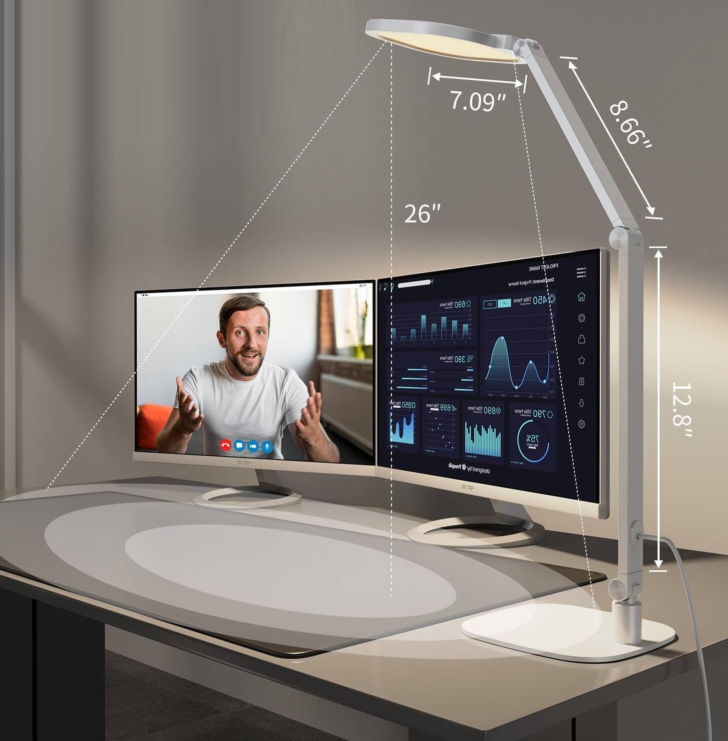 7.09"  
8.66"  
26"  
12.8"