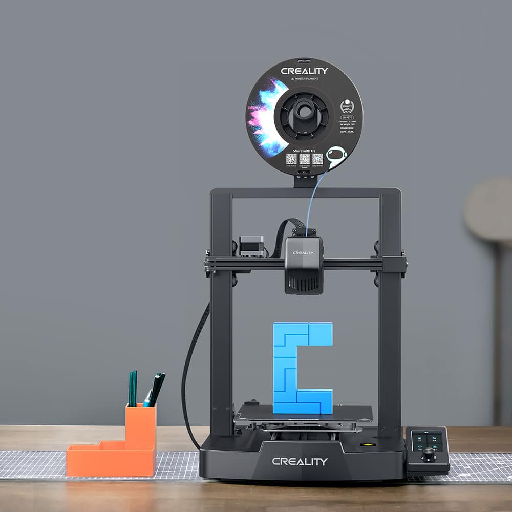 Alt View 13. Creality - Ender-3 V3 SE 3D Printer Basic Combo - Black.