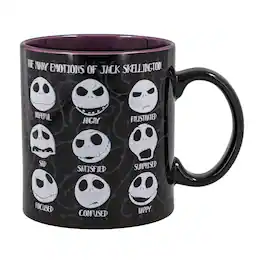 Disney - The Nightmare Before Christmas Jack Emotions 20-Ounce Ceramic Mug - Multi-Colored