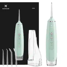 ESBANY - Water Flosser Equipped with Two Water Tanks for Home and Travel,3 Modes Dental Oral Irrigator,Portable,IPX7