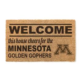 Jardine - Minnesota Golden Gophers 18" x 30" Welcome Doormat - Brown