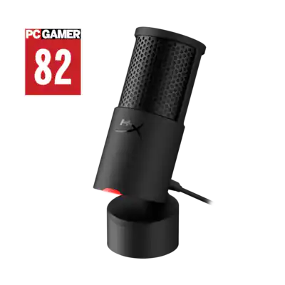 HyperX SoloCast 2 Wired Cardioid USB C Condenser Gaming Microphone HyperX SoloCast 2 Wired Cardioid USB C Condenser Gaming Microphone