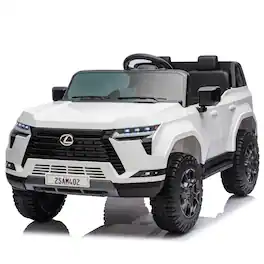 Ropilly - Lexus GX550 24V 2-Seater Kids Ride On Car with Remote Control and Bluetooth Music