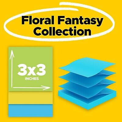 Floral Fantasy Collection  
3x3 Inches