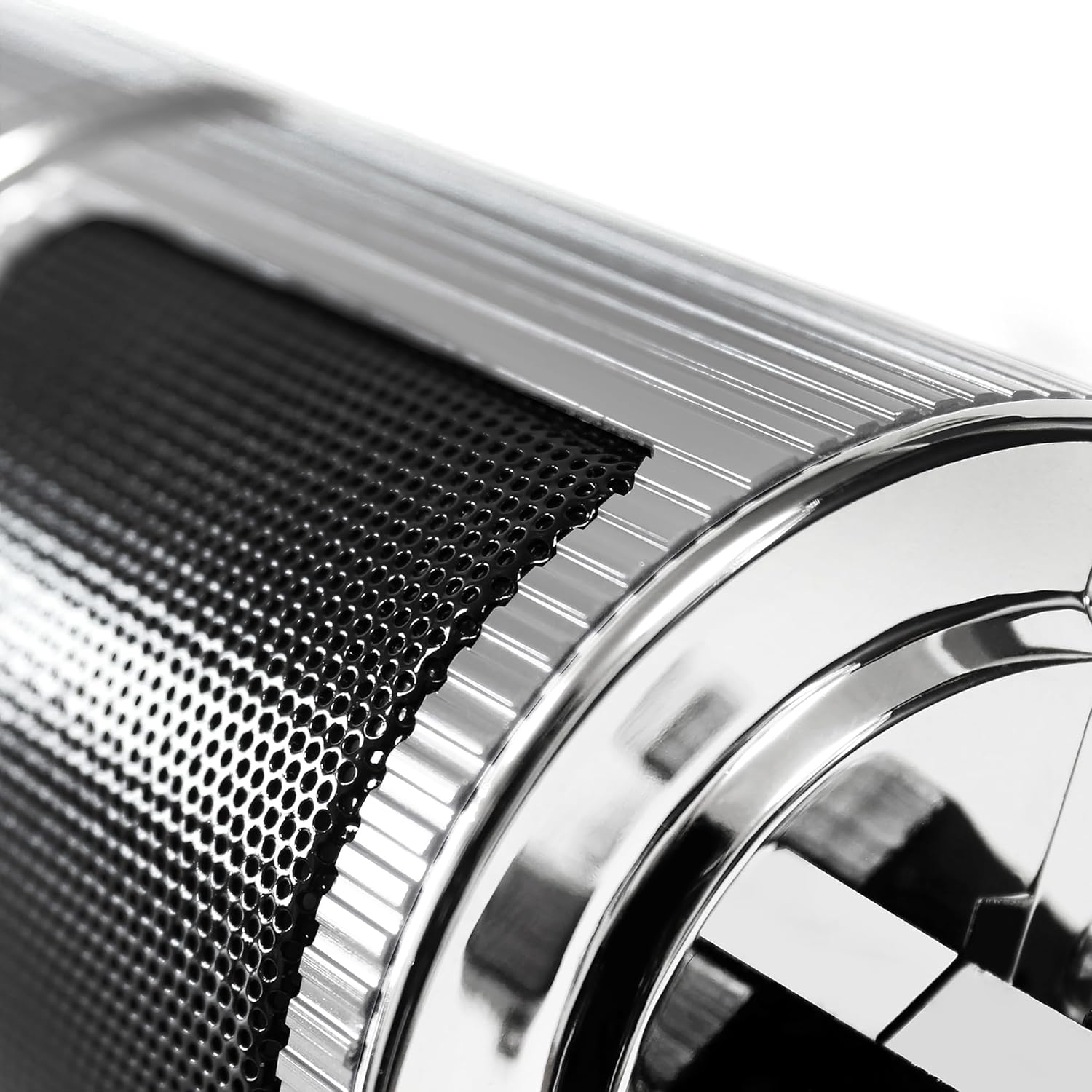 Alt View 5. GoHawk - Bluetooth Motorcycle Speakers, RD8 Waterproof Stereo Audio Sound Bar System w/ Built-in Amplifier, FM Radio, USB for ATV - Silver.