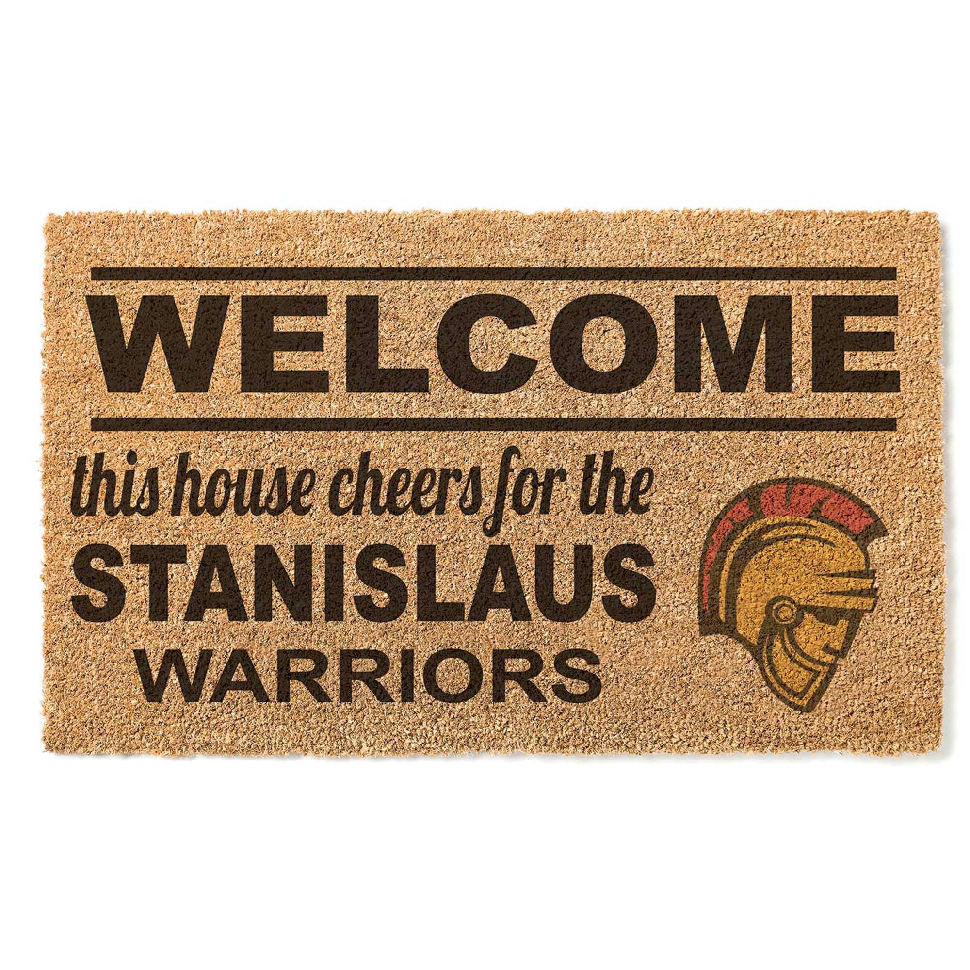 Cal State Stanislaus Warriors 18" x 30" Welcome Doormat