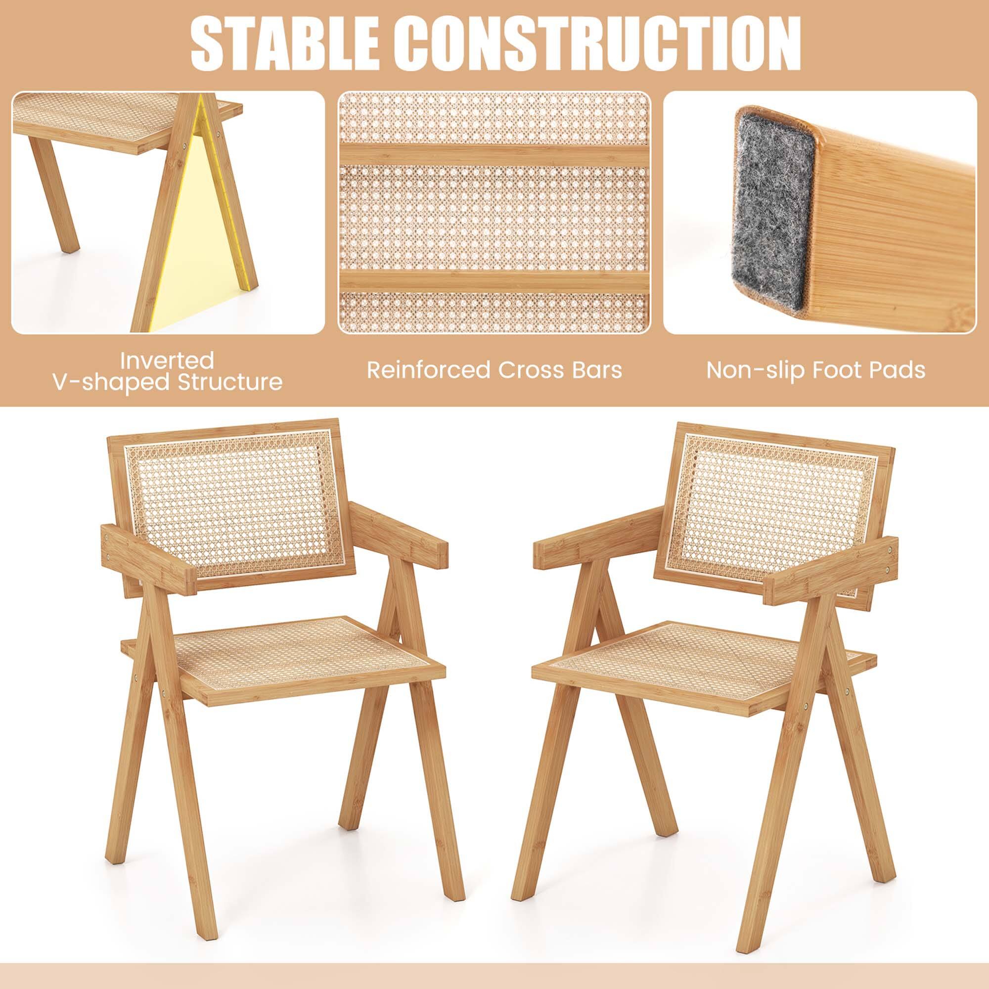 STABLE CONSTRUCTION

- Inverted V-shaped Structure
- Reinforced Cross Bars
- Non-slip Foot Pads