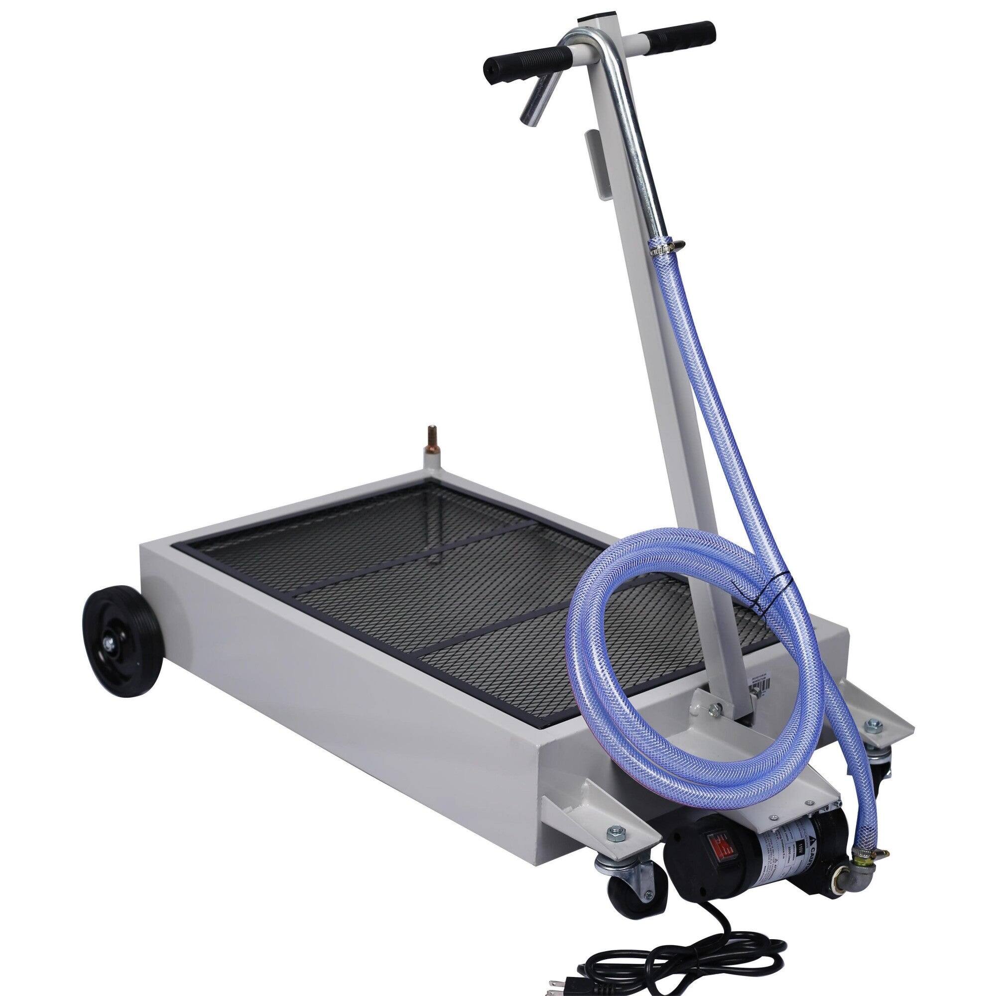 Alt View 3. Boyel Living - 15 Gal. Low-Profile Oil Drain with Electric Pump - Beige.