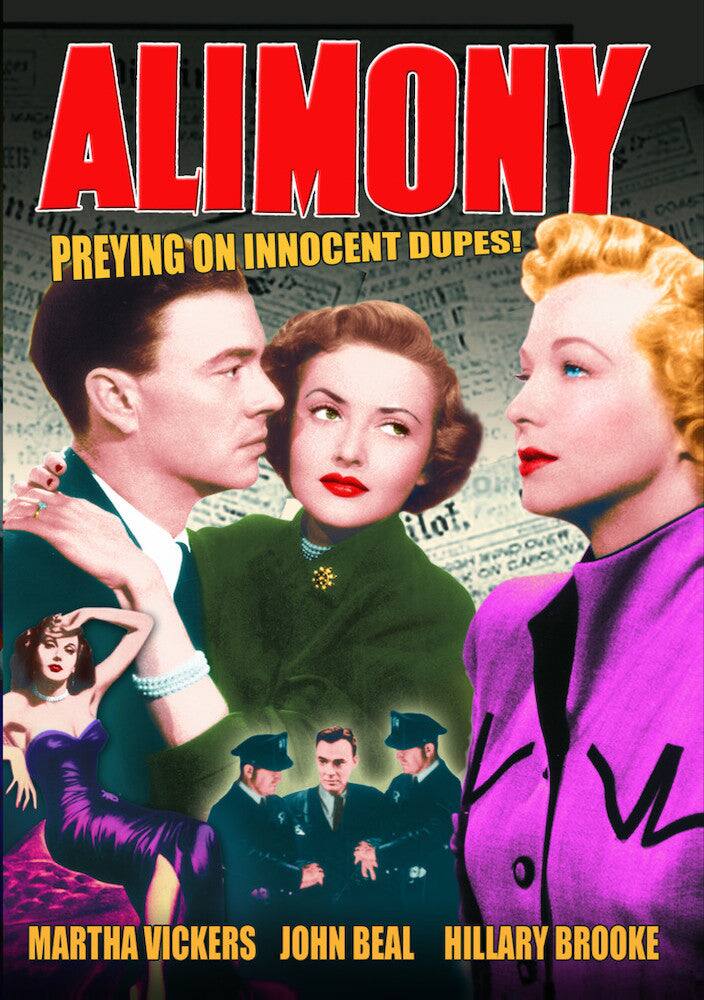 Front. Alimony - DVD.