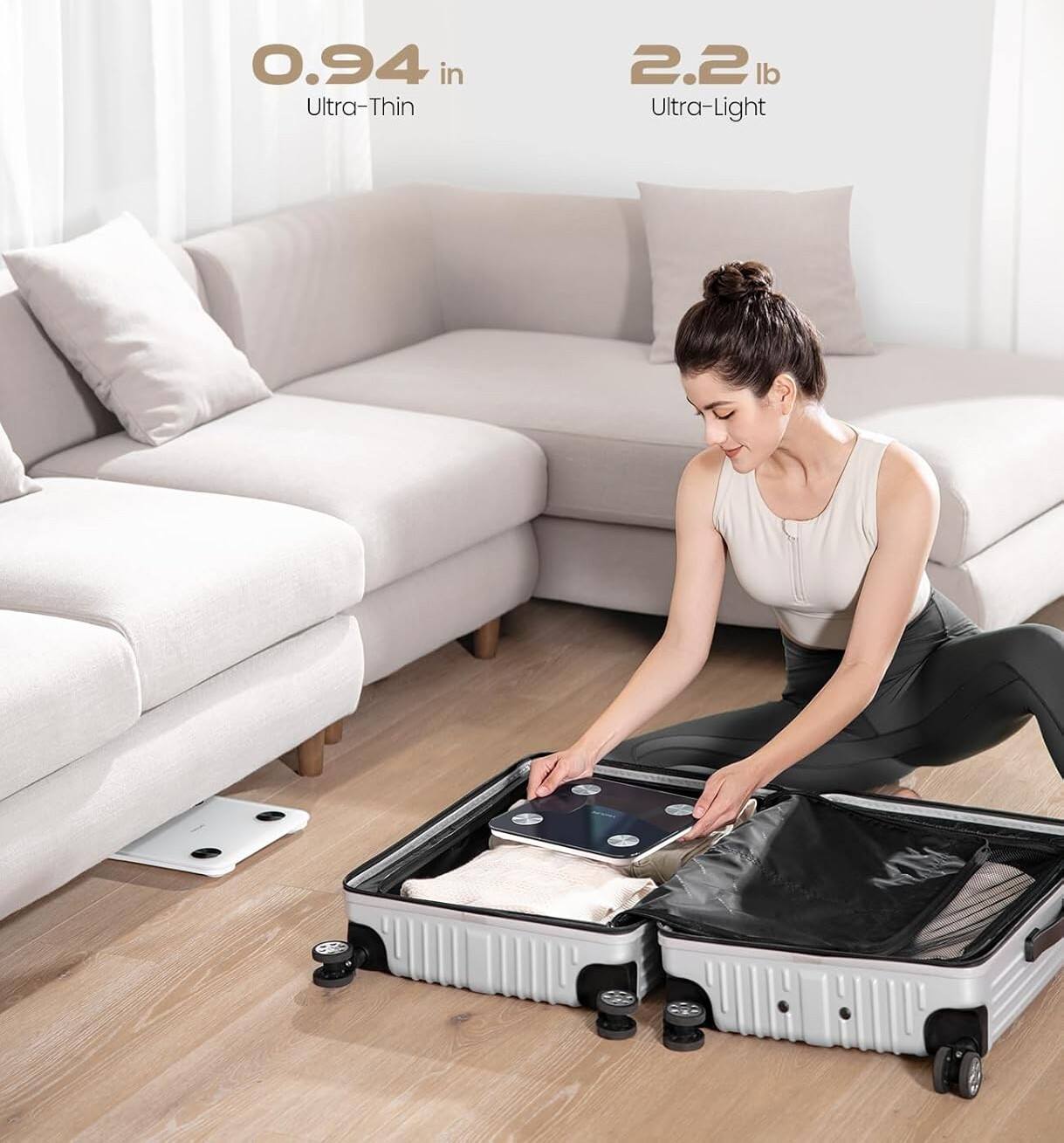 0.94 in Ultra-Thin  
2.2 lb Ultra-Light