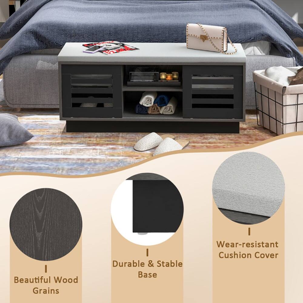 - Beautiful Wood Grains
- Durable & Stable Base
- Wear-resistant Cushion Cover