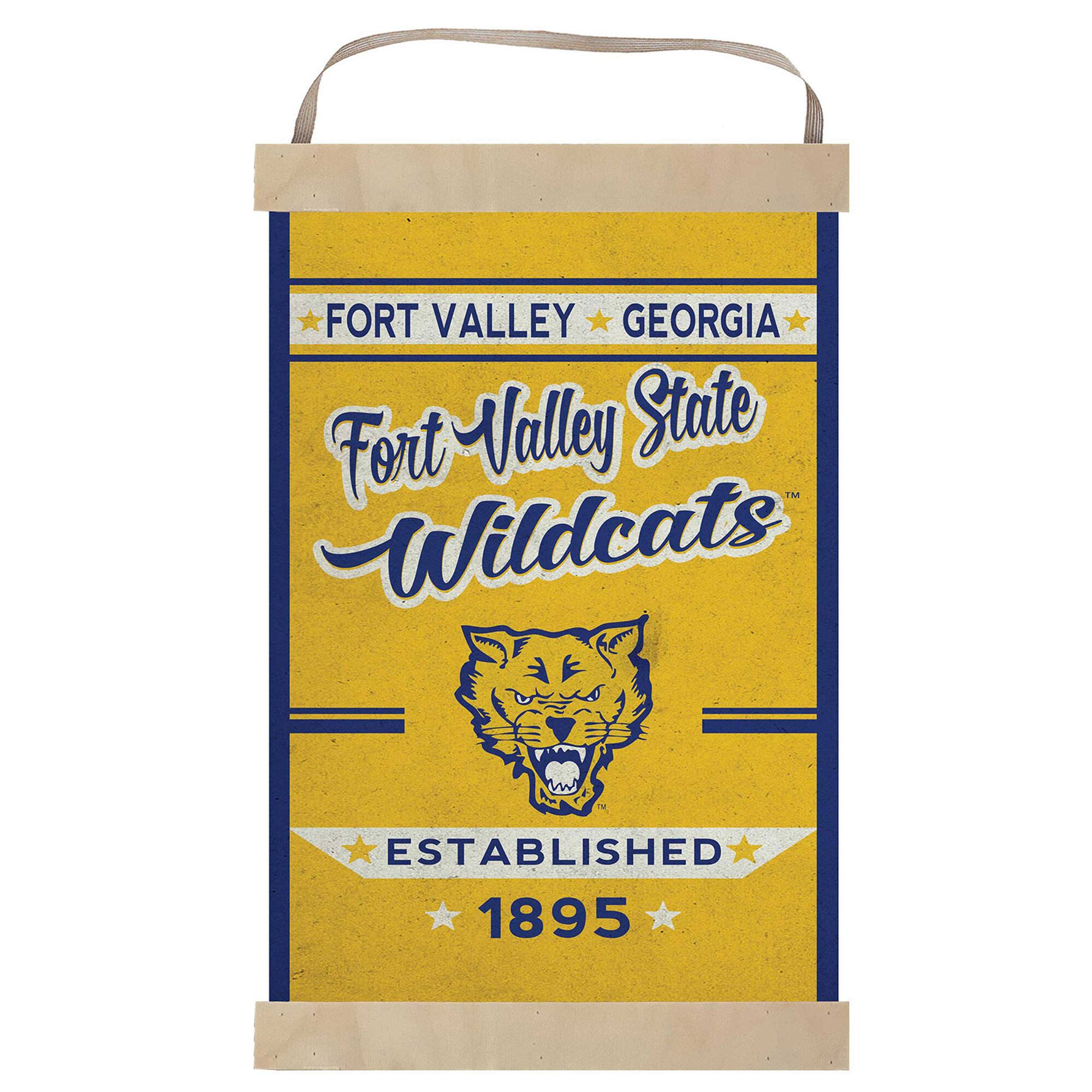 FORT VALLEY GEORGIA  
Fort Valley State Wildcats  
ESTABLISHED 1895