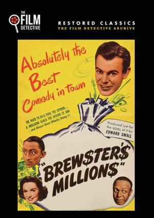 Front. Brewster's Millions - DVD.