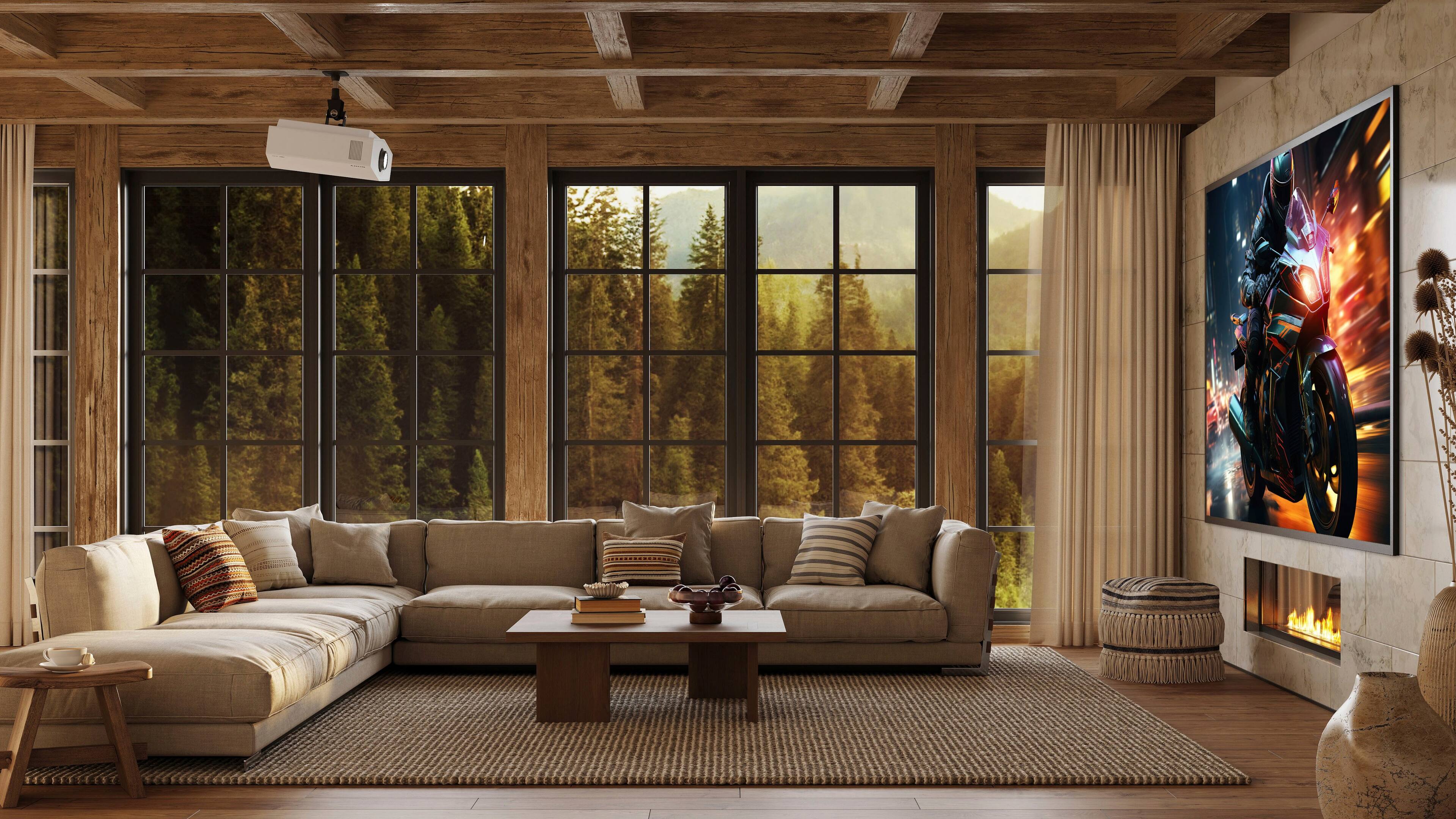 Alt View 14. Sony - BRAVIA Projector 8 - 4K HDR Laser Home Theater Projector with Native 4K SXRD Panel - White.