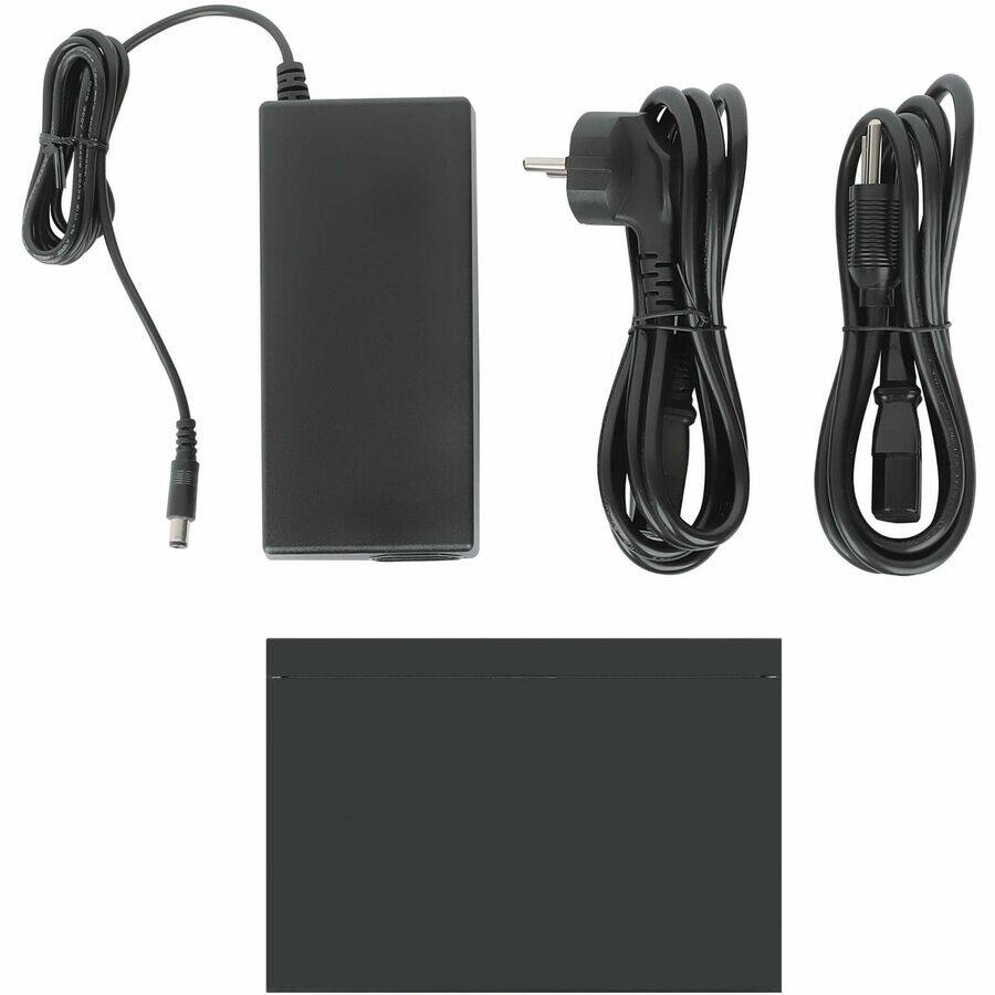 Alt View 5. Tripp Lite - Eaton Tripp Lite Series 5-Port 2.5 Gbps Desktop Gigabit Ethernet Unmanaged Switch with PoE+ Pass-Through, 70W, Metal - Black.