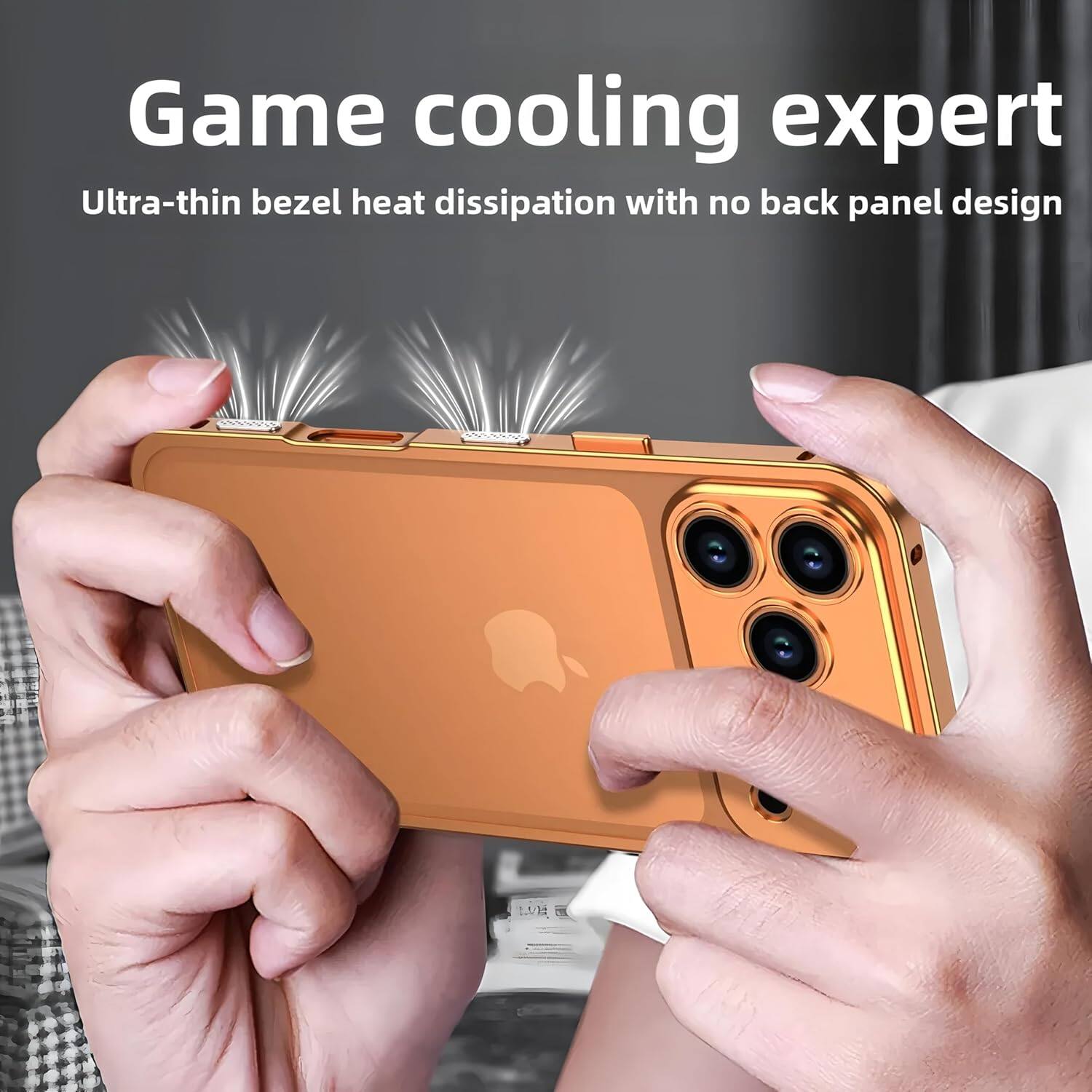 Game cooling expert  
Ultra-thin bezel heat dissipation with no back panel design