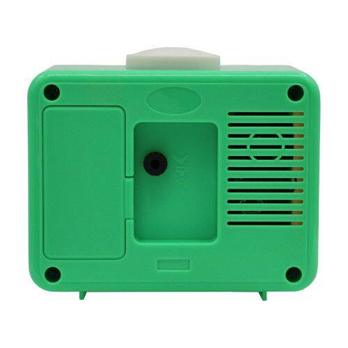 Left. Seiko - Seiko 3.5"  Akarui Alarm Clock, White - White.