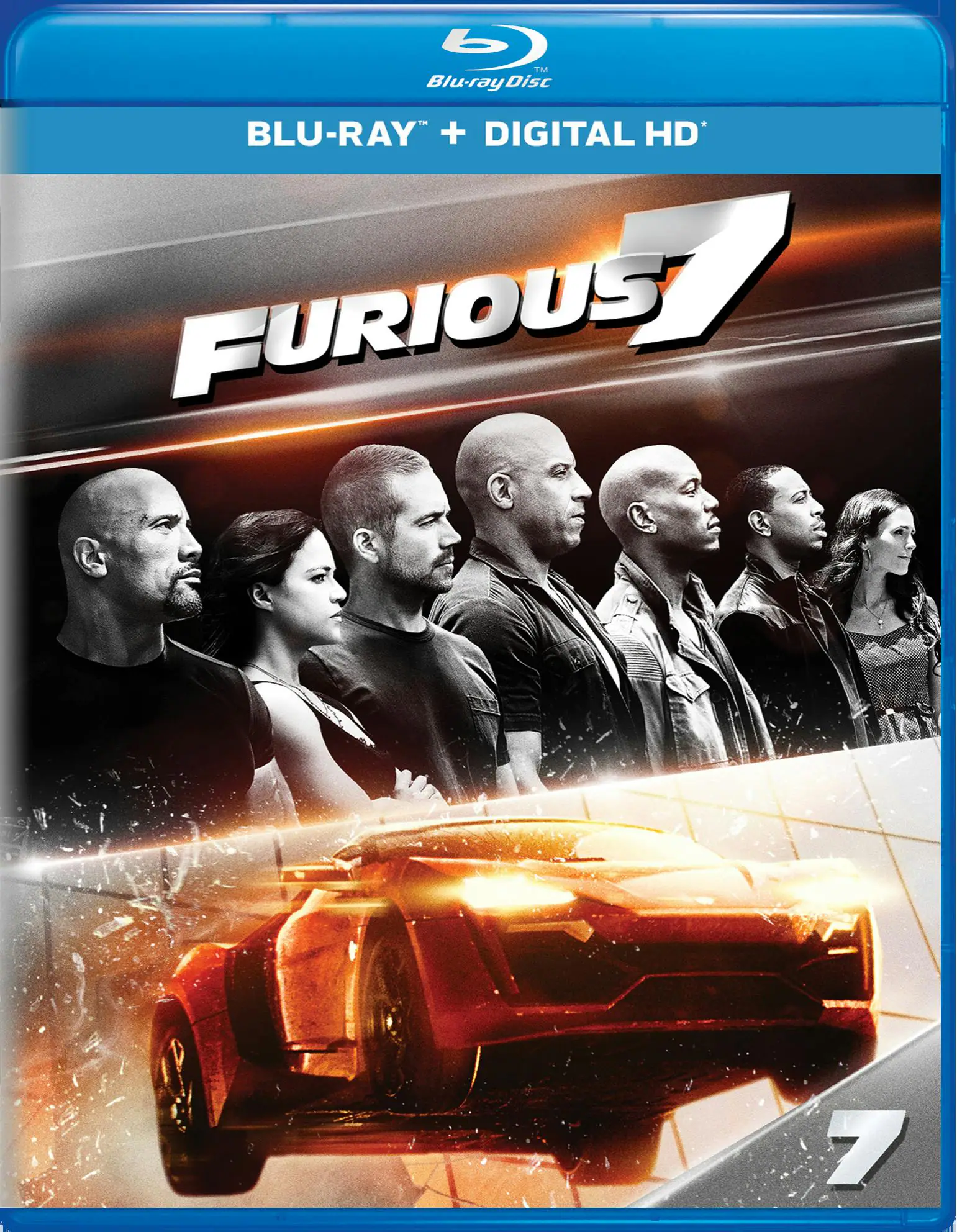 Fast & Furious 7 (Blu-ray Extended Edition) [Blu-ray] [Standard]