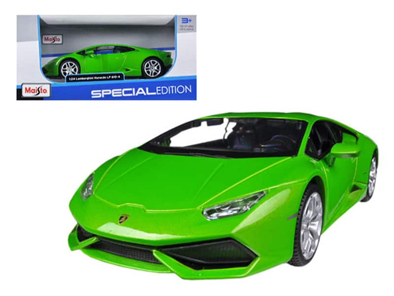 Lamborghini Huracan LP610-4 Green 1/24 Diecast Model Car by Maisto price history on PriceWatchPro