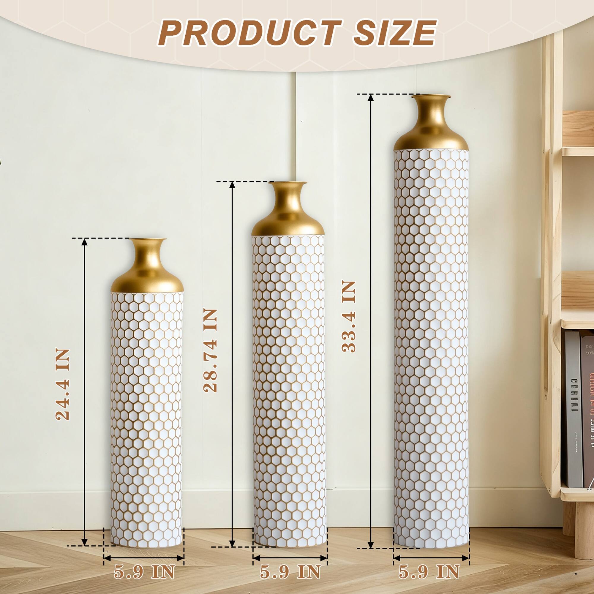 PRODUCT SIZE

24.4 IN  
28.74 IN  
33.4 IN

5.9 IN  
5.9 IN  
5.9 IN