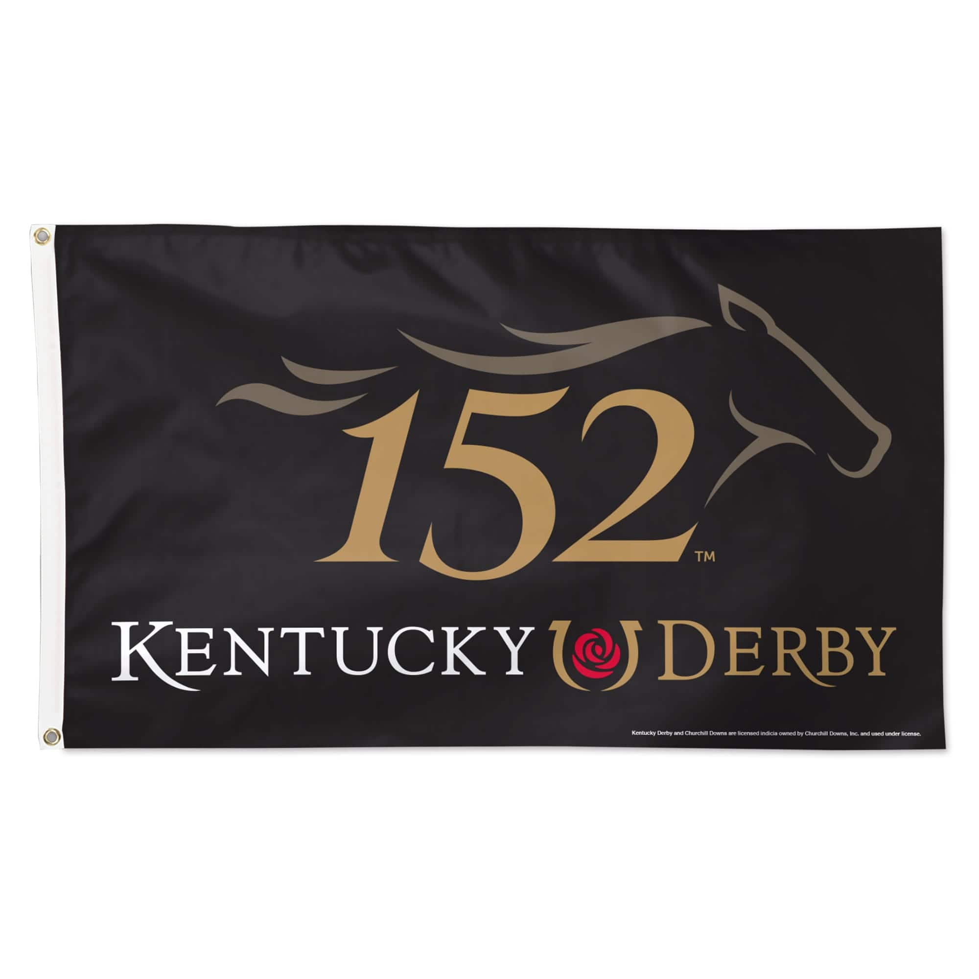 152nd Kentucky Derby 3' x 5' Deluxe Flag