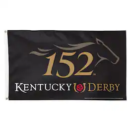 WinCraft - 152nd Kentucky Derby 3' x 5' Deluxe Flag - Multicolor