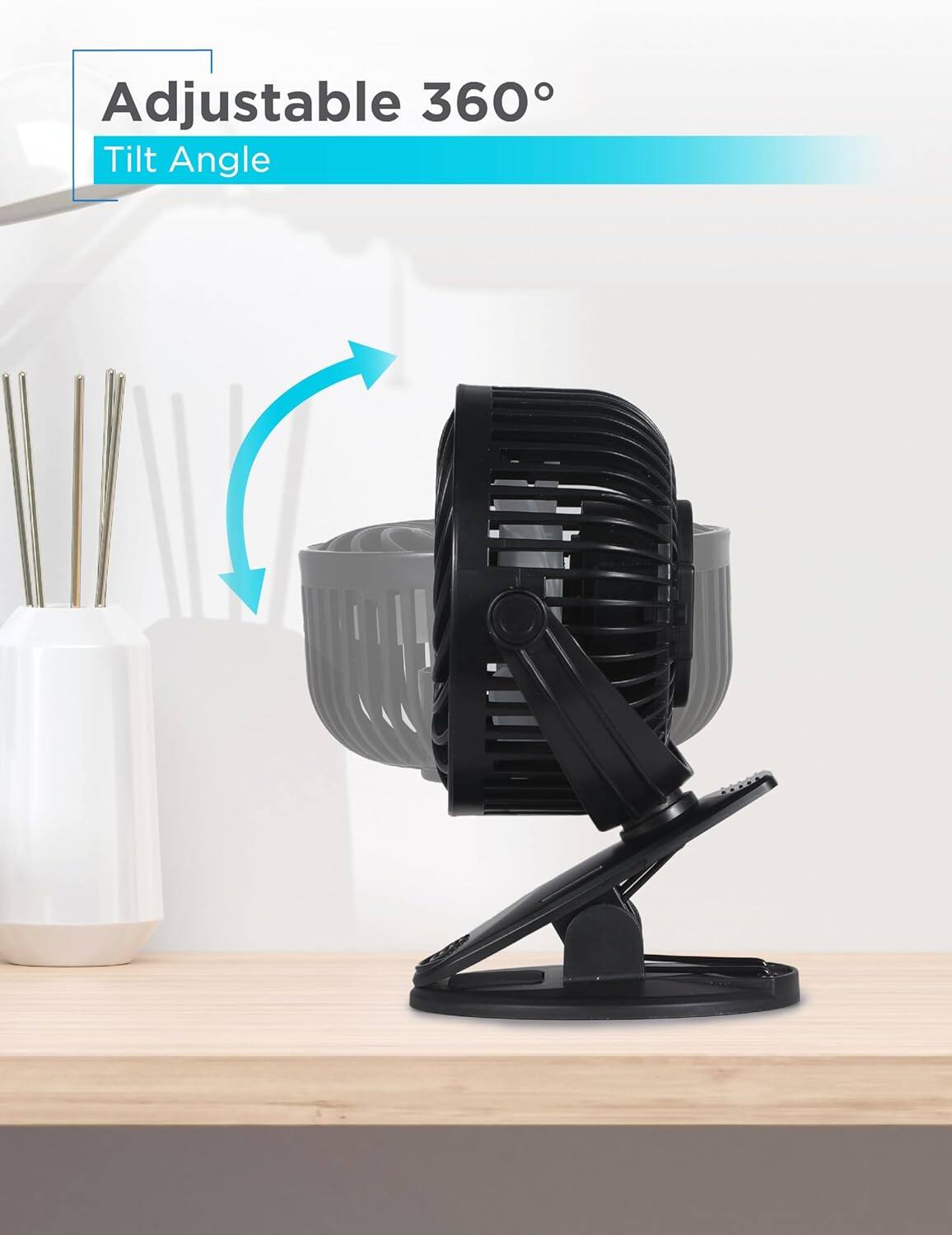 Adjustable 360° Tilt Angle