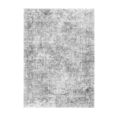 Front. VEVOR - Area Rug, 6 x 9 ft Large Washable Boho Rug, Non-Slip and Tear-Resistant Soft Carpet, Pet & Child Friendly Bohemian Rugs - Gray.