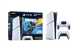 PlayStation 5 825GB Fortnite Bundle w/DualSense Controller Astro Bot LE - PlayStation 5